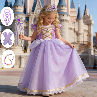 Baby Girls Deluxe Elegant Princess Dress