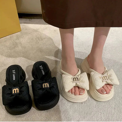 High Heels Leisure flower Slipper