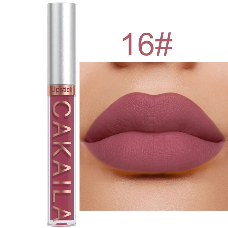 Waterproof Matte Velvet Lip Glaze Lipstick