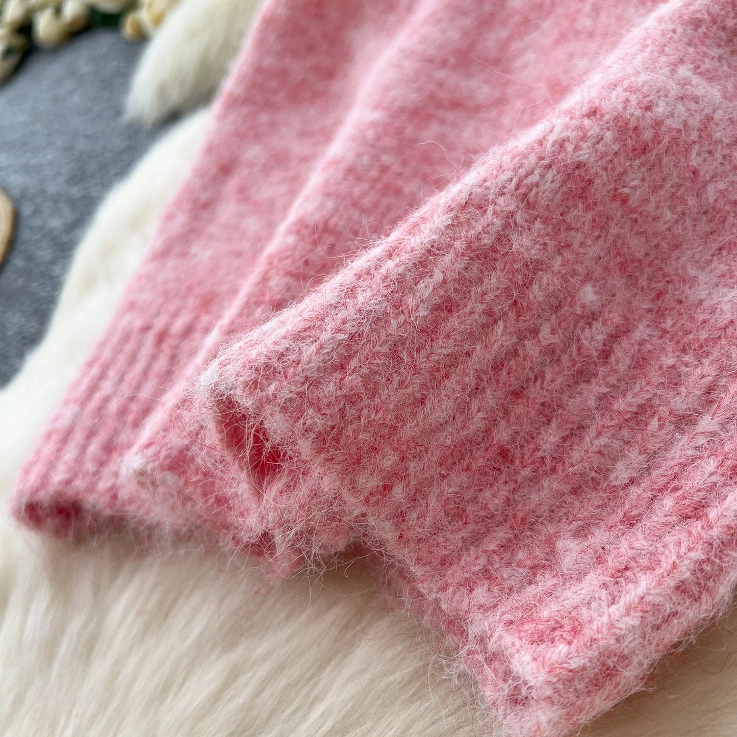 Suéter de cachemir de manga larga