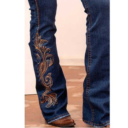 Cowgirl Boo-Cut Denim Jean