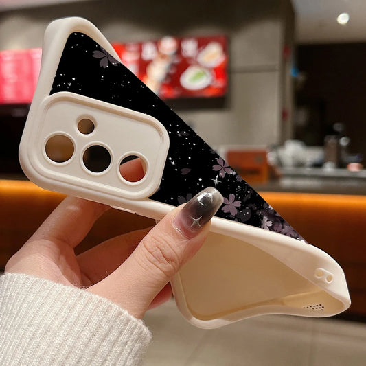 Cherry Blossom Silicone Case For Samsung Galaxy