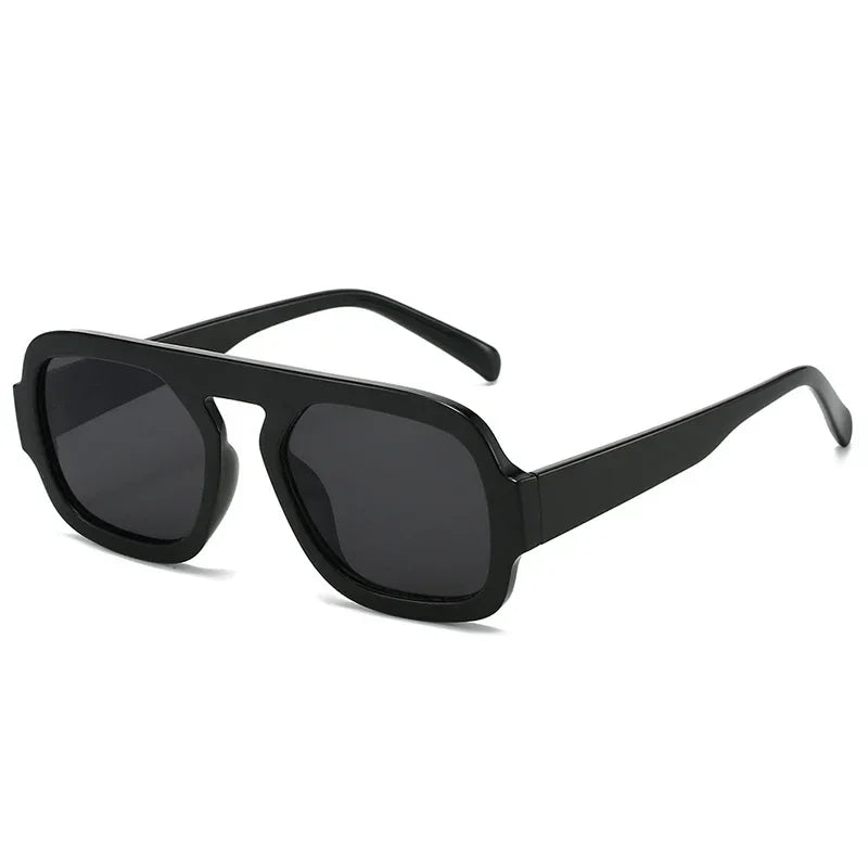 Retro Square Gradient UV400 Punk Sun Glasses