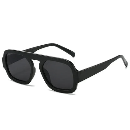 Retro Square Gradient UV400 Punk Sun Glasses