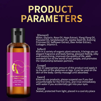 Essential Oil Purple Charming Massage Oil