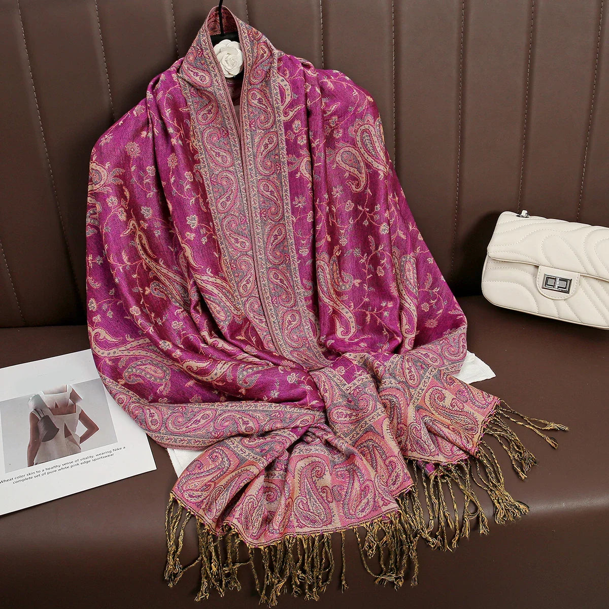Luxury Cashmere Pashmina Shawl Scarves