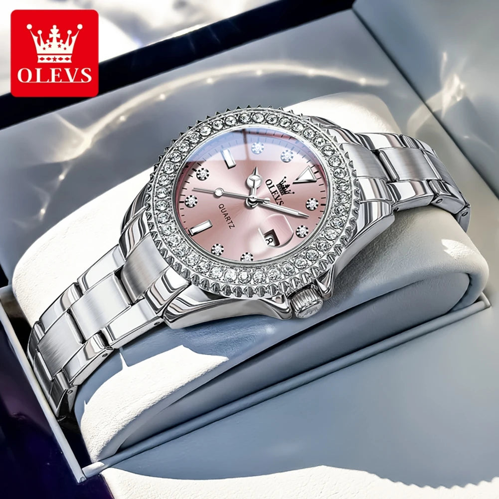 Elegant Original Quartz Waterproof Luminous Automatic Date Watch