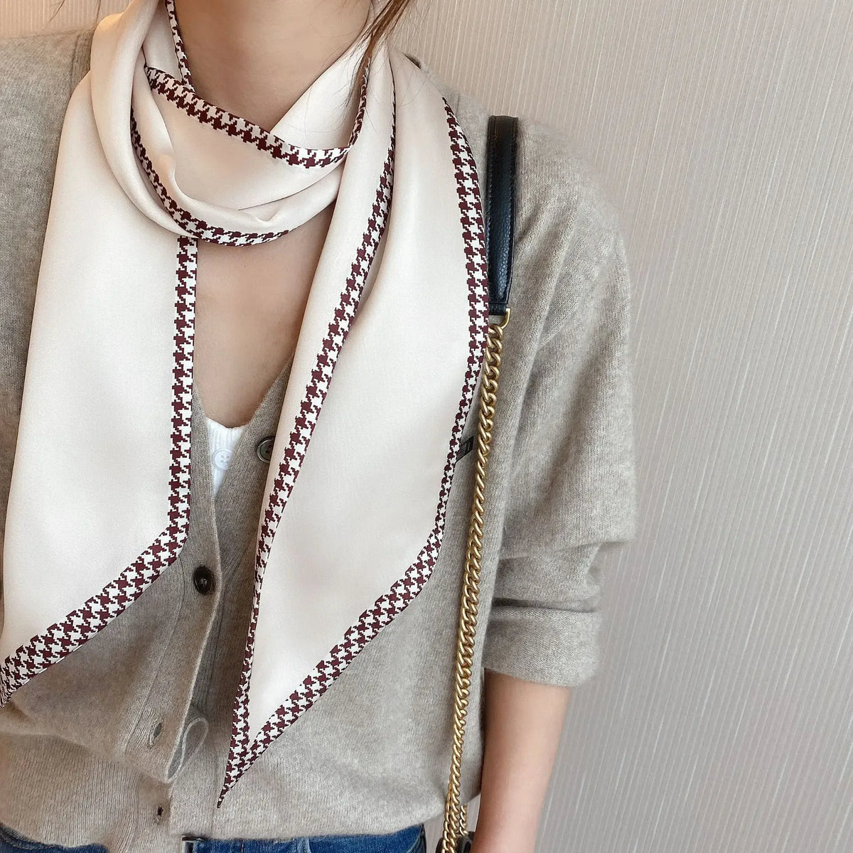 Long Neckerchief Skinny Hair Ribbons Scarf Headbands Neck Scarfs Shawl