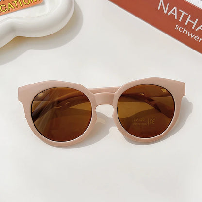 Frosted Round Outdoor Sun Protection Sunglasses