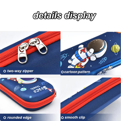 3D Kawaii Pencil Case EVA Large Capacity Waterproof Light Pencil Box