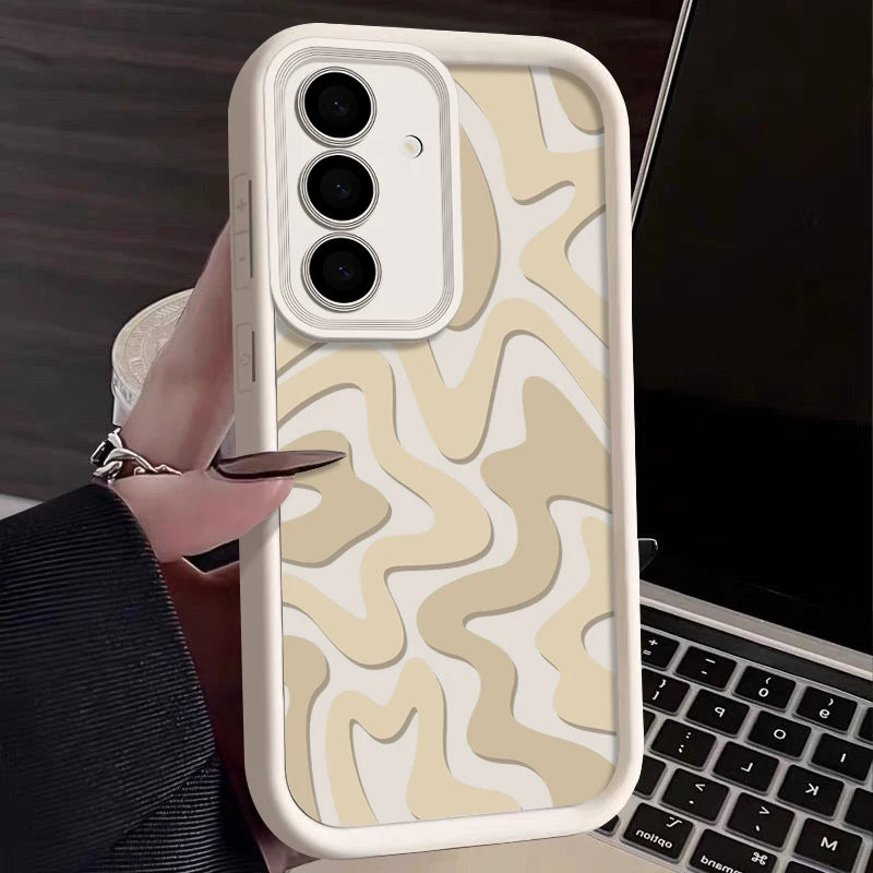 Striped Pattern Phone Case For Samsung Galaxy