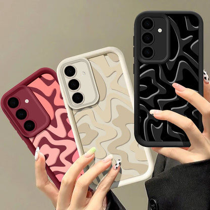 Striped Pattern Phone Case For Samsung Galaxy