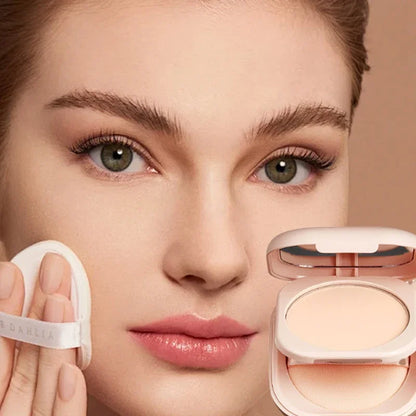 Milk Tea Waterproof Compact Powder