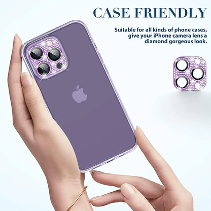Diamond Camera Lens Protector Metal Lens Protection For IPhone