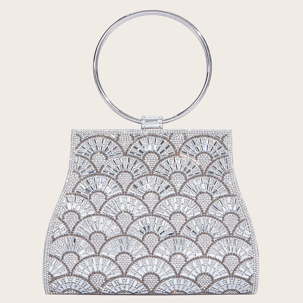 Diamond Handbags Rhinestones Bridal Bag