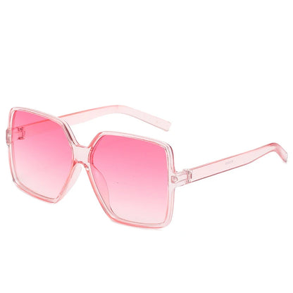 Vintage Square Big Frame Sun Glasses
