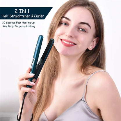 CkeyiN Mini Hair Flat Straightener