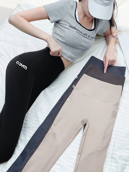 Pantalones deportivos de cintura alta para correr o de uso diario
