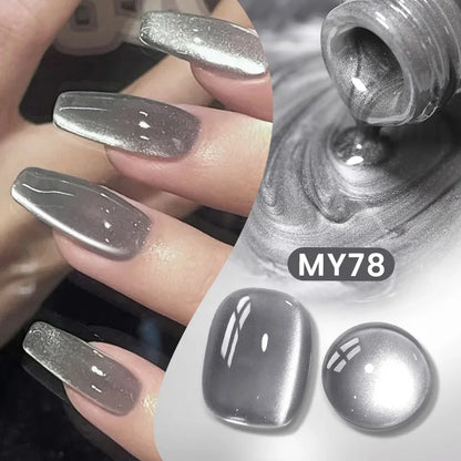 10ml Brown Purple Black Red Cat Magnetic Gel Polish Manicure Soak Off