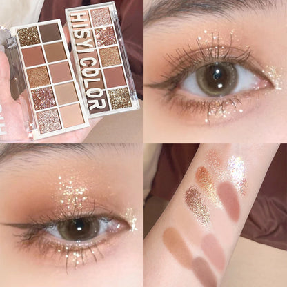 Pearl Matte Powder Brown Plate eyeshadow