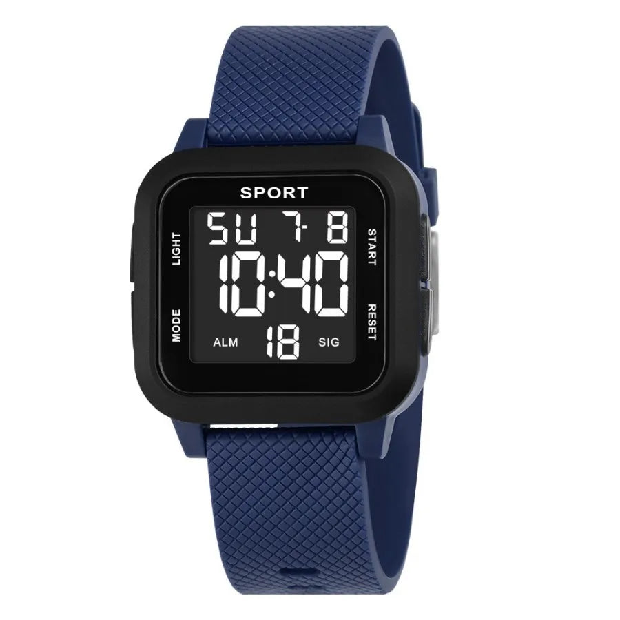 Sports Waterproof Luminous Digital Military Electronic Wristwatch