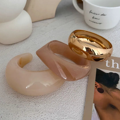 DANA Geometric Bangle Bracelets