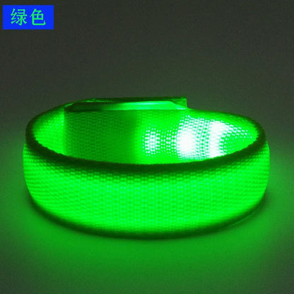 Led Wristband Led Luminous Sports Wrist Strap