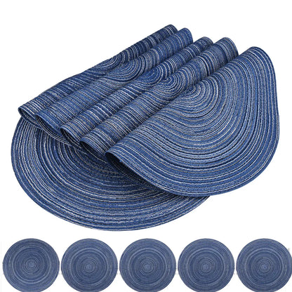 Dining Table 34cm Woven Heat Resistant Place Mats