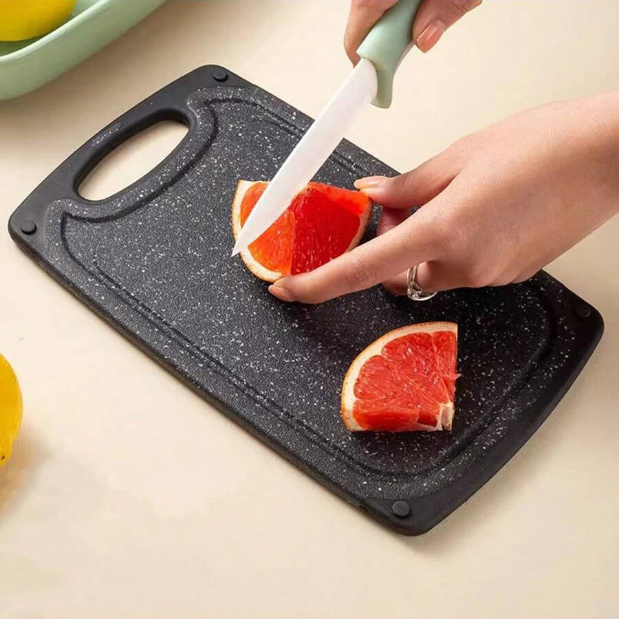 1/3PCS kitchen household imitation marble cutting board