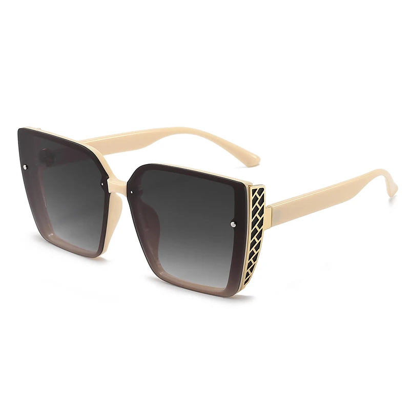 Large Frame High-end Ultraviolet Sun Protection Sunglasses