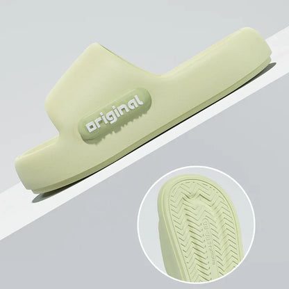 Candy Color EVA Thick Soft Bottom Flip Flops Slippers