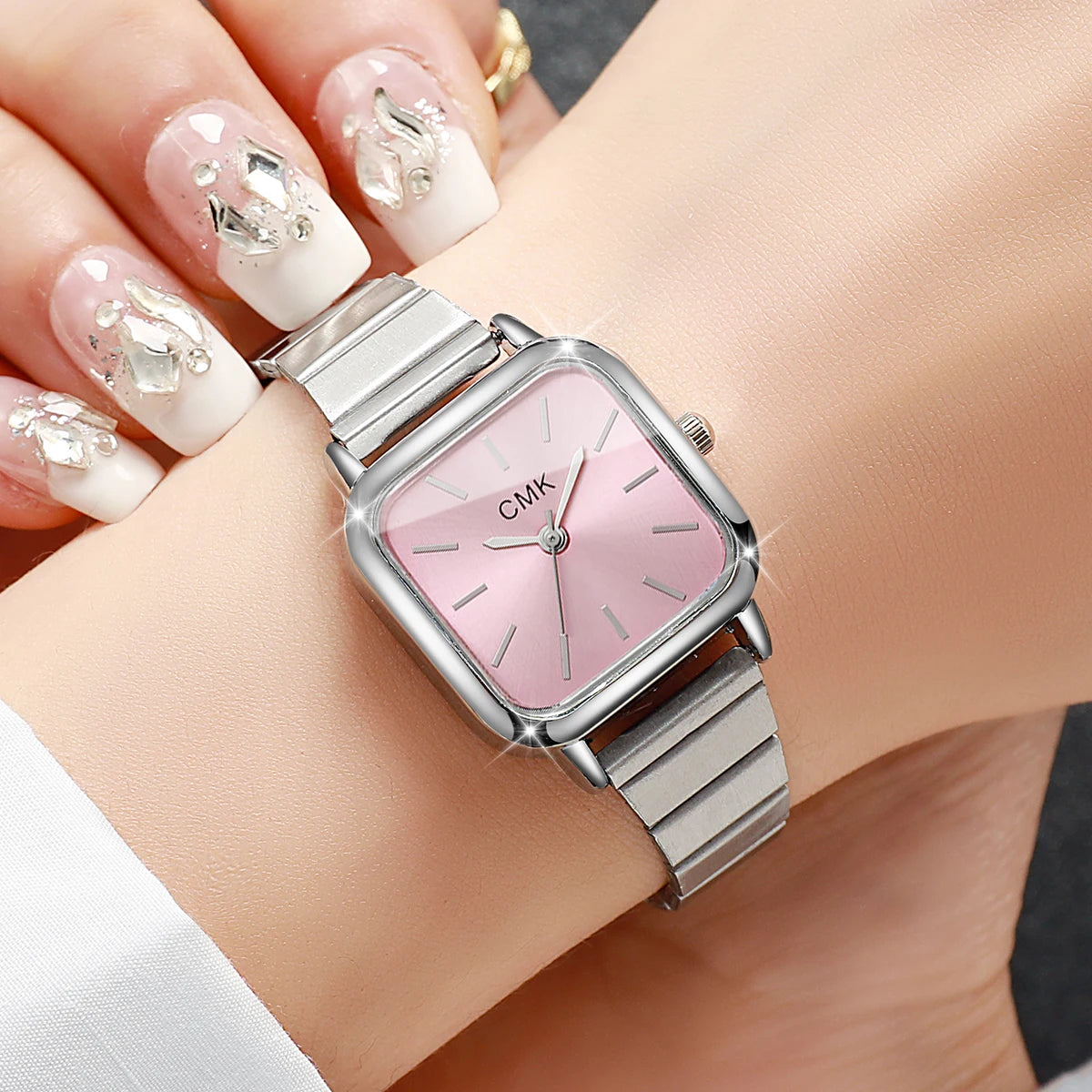 Square Watches Luxury Ultra-thin Strap Quartz Wristwatch