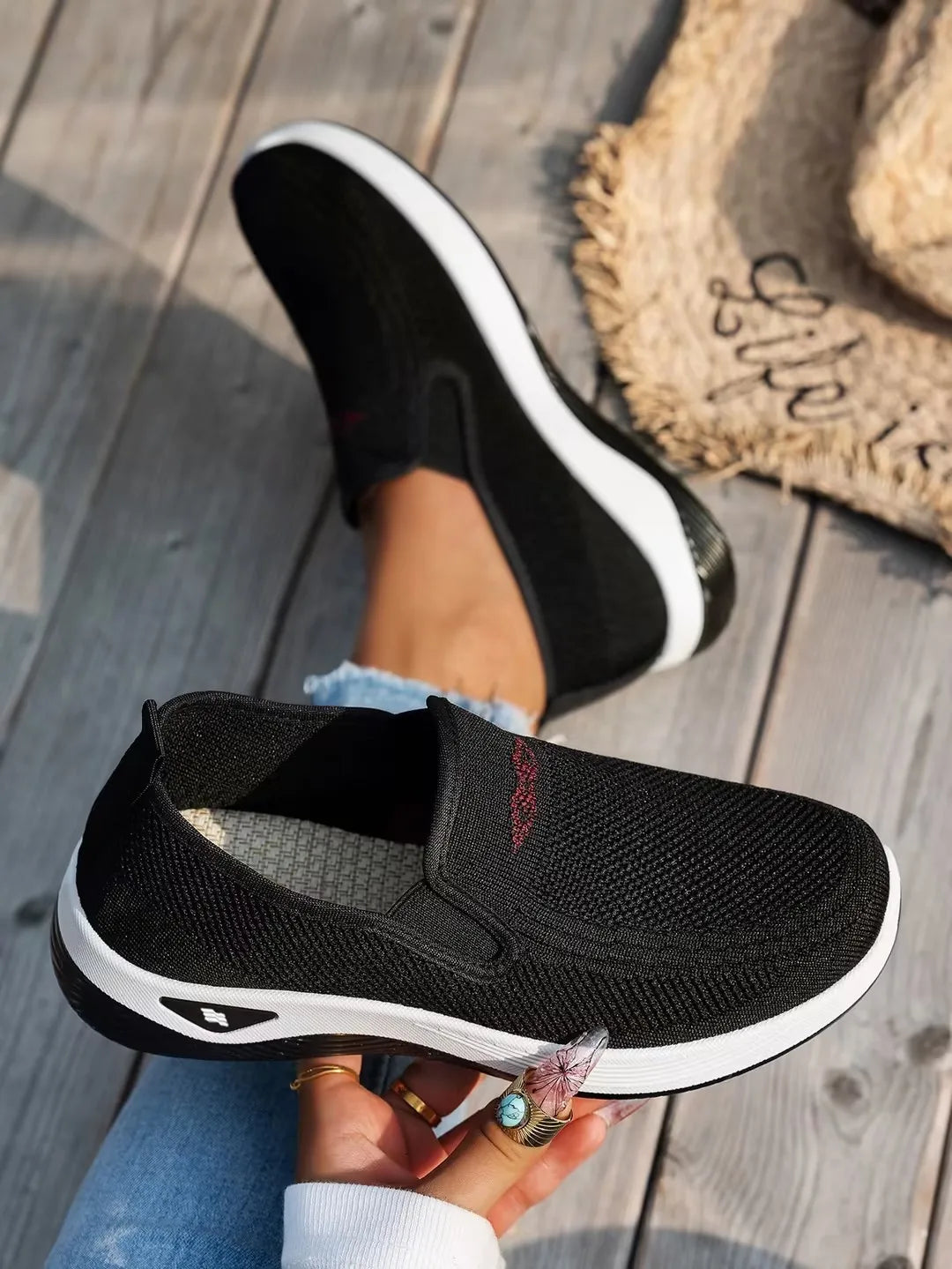 Casual comfortable work shoes