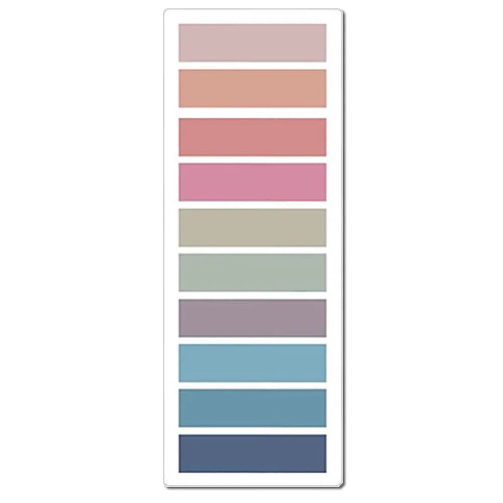 2400S Transparent Colorful Index Creative Memo Pads