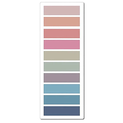 2400S Transparent Colorful Index Creative Memo Pads