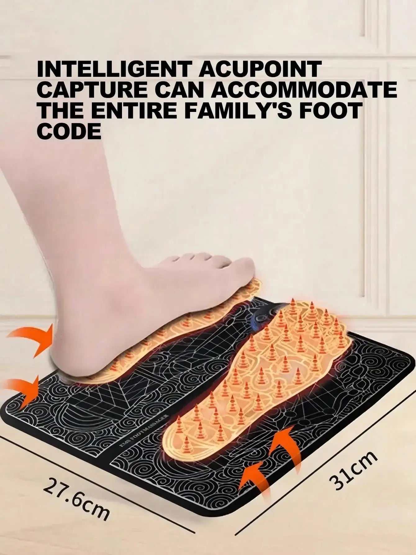 8 Modes 19 Level Electric Foot Massager