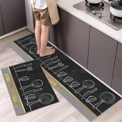 Non-slip Long Rugs Crystal Velvet Carpet