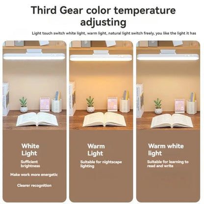 Magnetic LED Desk Lamp USB Rechargeable Clamp Light