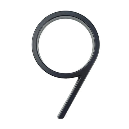 125mm Floating House Number Outdoor