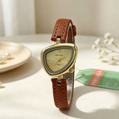 Irregular Triangle Luxury Quartz Watches