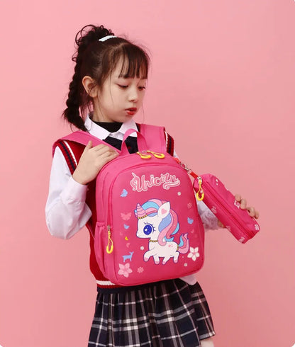 Boys Girls Cute Cartoon Toddler Rucksack Kindergarten Schoolbag