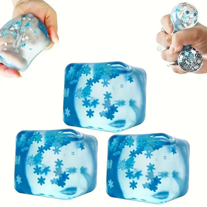 Hot Blind Box Mystery Kawaii Cat Paw Mochi Squishy Simulated Food Fidget Toy