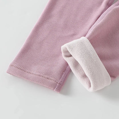 3/1 Piece Set For Autumn And Winter Medium High Waist Thick Leggings