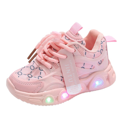 Luminous Light Up Toddler Walking Sneaker
