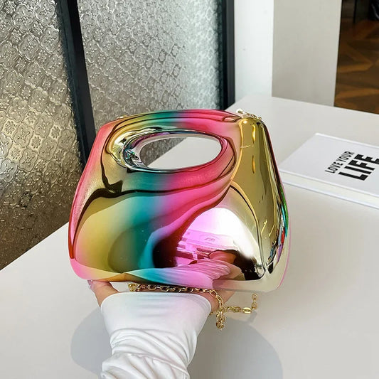 DANA Golden Acrylic Hobo Bags