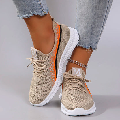 Mesh flat casual sneakers