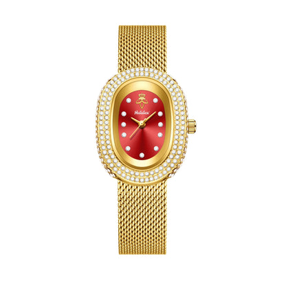 Minimalist Oval Dial Elegant Bracelet Watch