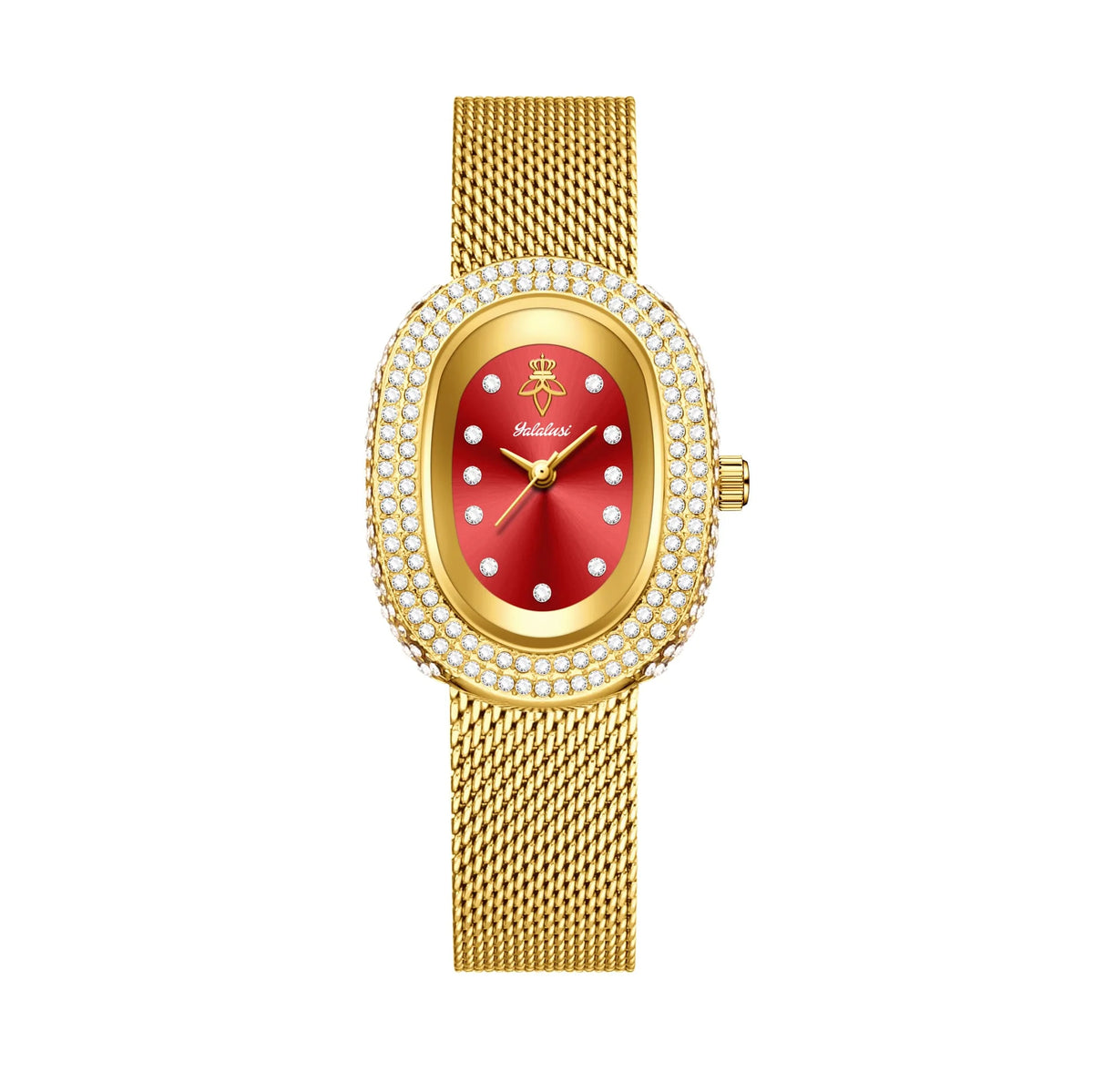 An Oval Dial an Elegant Timepiece  Watch