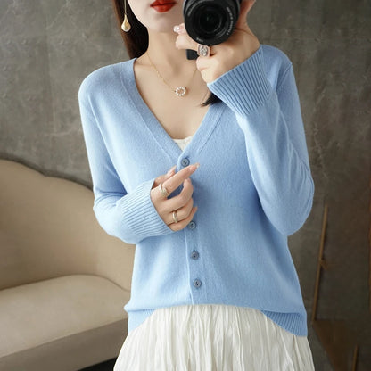 V-Neck Wind Loose Sweater