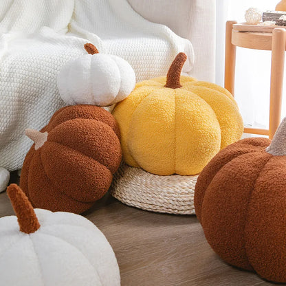 Soft Cute Pumpkin Shaped Pillow Nordic Style